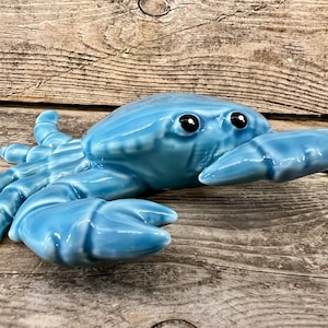 Kawaii Crab Spoon Holder Funny Doll Ornaments Plastic Crafts