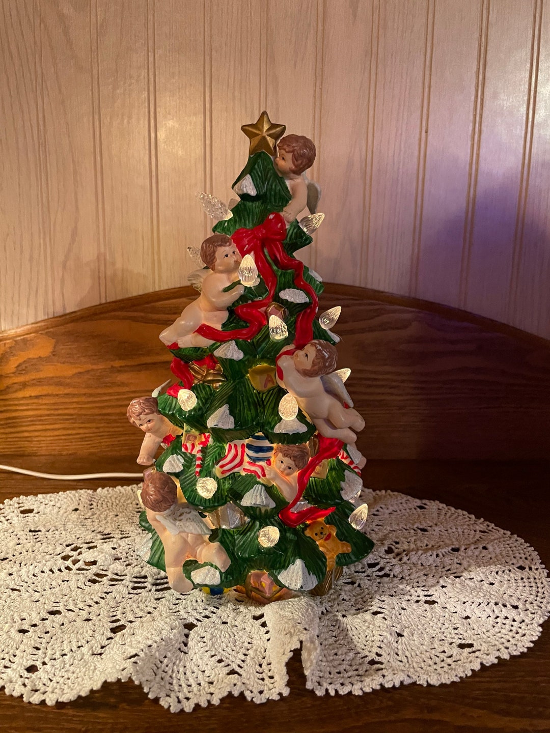 Ceramic Christmas Tree Etsy