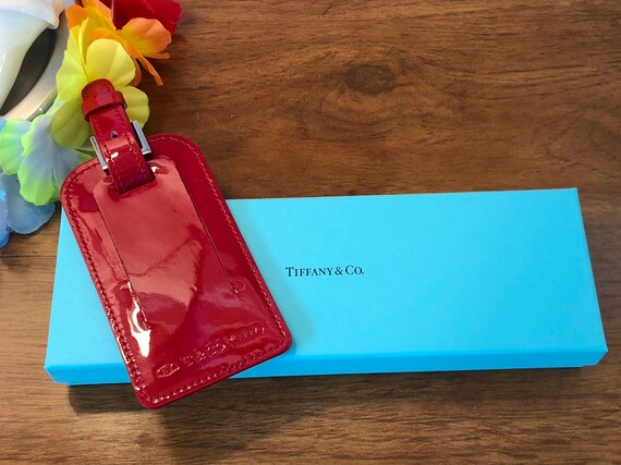 tiffany luggage tag
