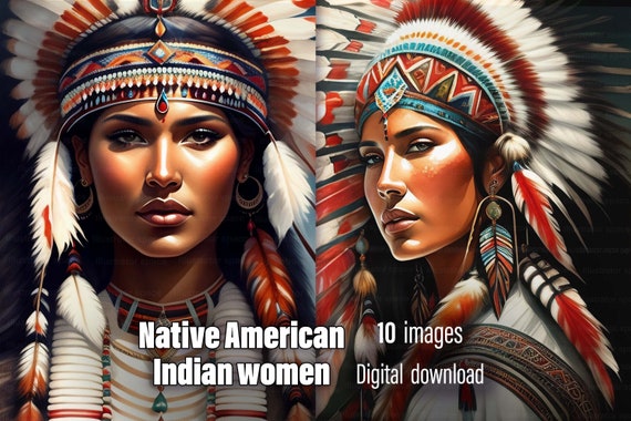 Beautiful Native American Women Photography
