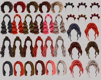 Hair PNG Hairstyles Clipart Hair Set Clipart Custom Hairstyles - Etsy Hair PNG Hairstyles Clipart Hair Set Clipart Custom Hairstyles - Etsy