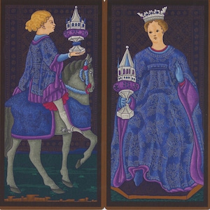 The Stone Visconti Tarot (2021) - Limited Edition of 750 Numbered Decks - 78 Cards bild 8