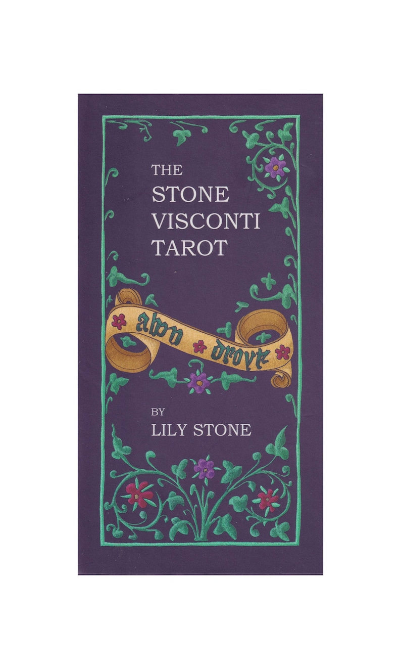 The Stone Visconti Tarot (2021) - Limited Edition of 750 Numbered Decks - 78 Cards bild 1
