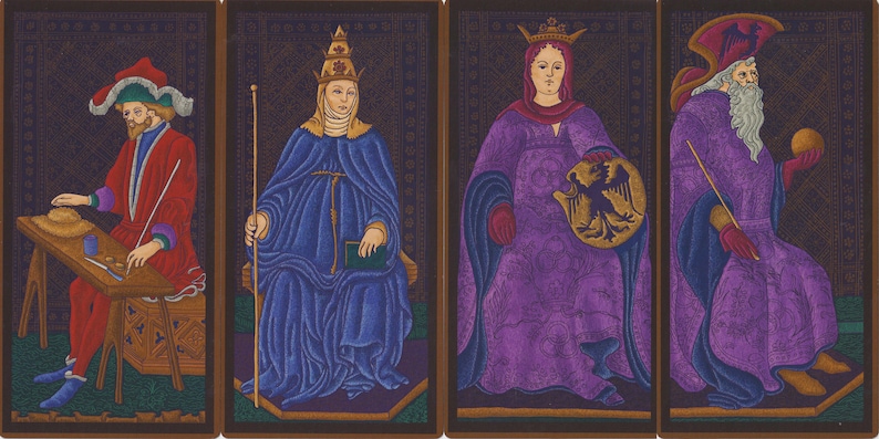 The Stone Visconti Tarot (2021) - Limited Edition of 750 Numbered Decks - 78 Cards bild 5