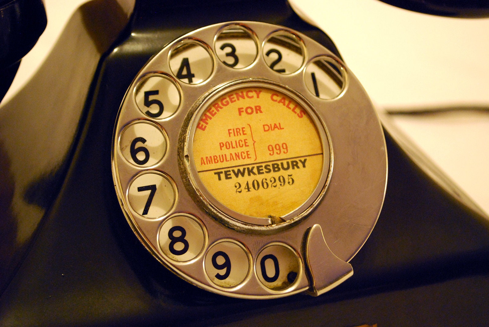 1930s Telephone Dial Number Label, Instant PDF Editable Template, for ...