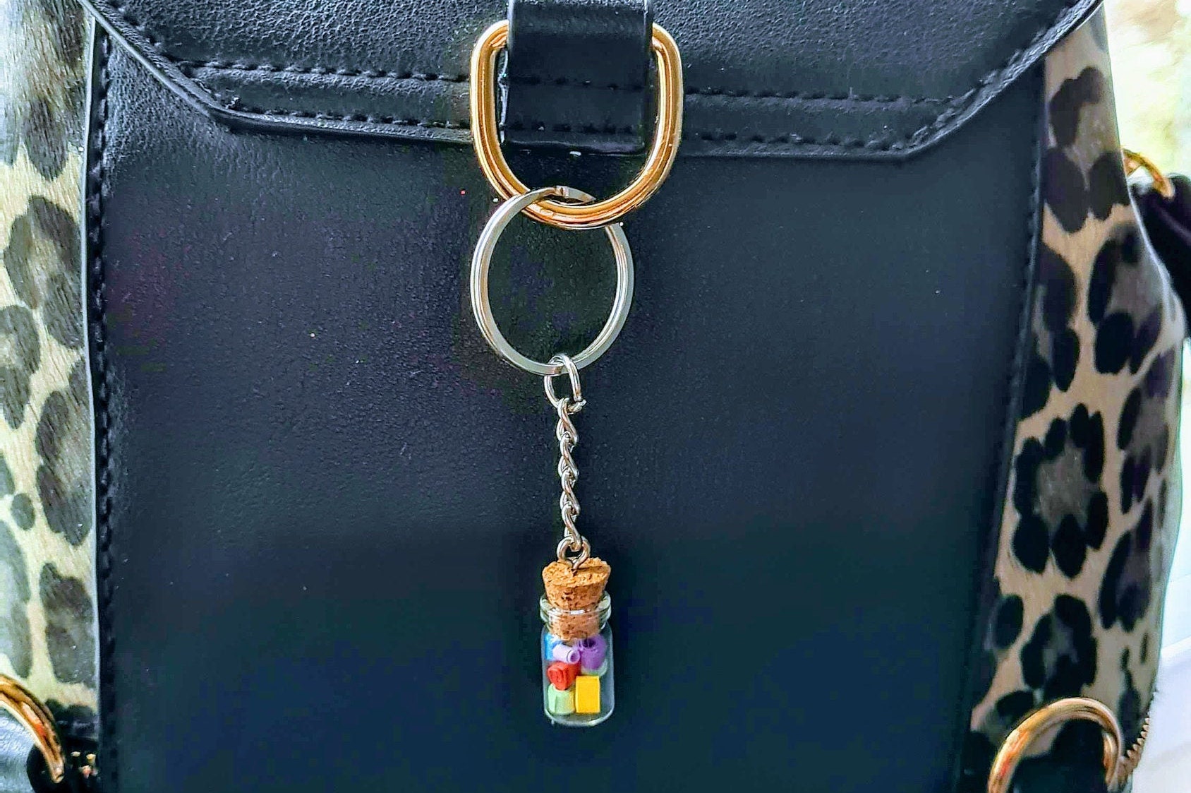 Unique bottle keychain Original design Key ring Collectors Etsy