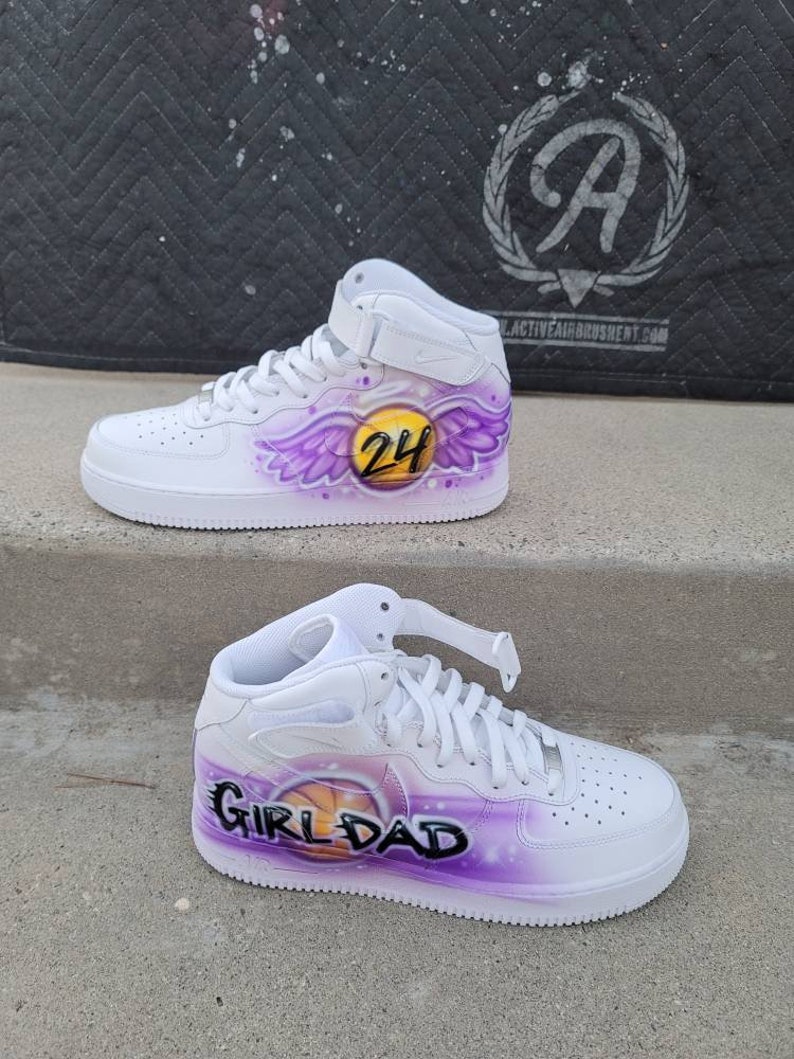 Custom Airbrush Air Force 1s Made to Order Streetwear | Etsy