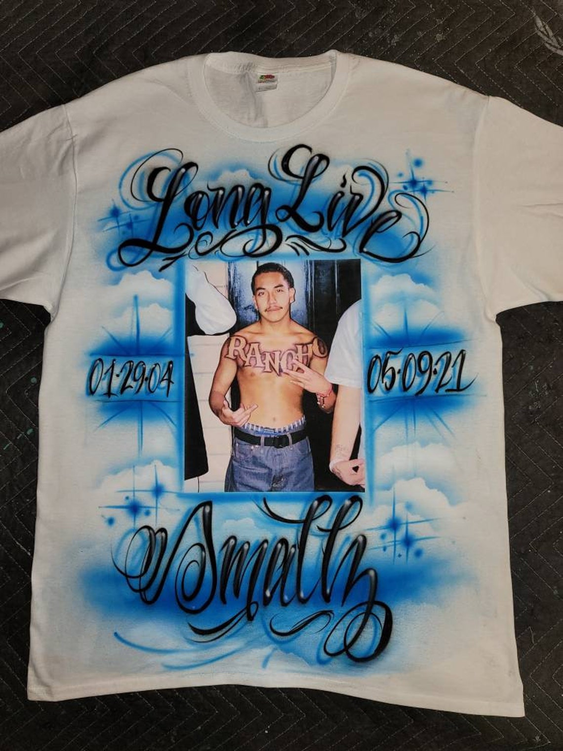 Custom Airbrush Tshirt, Custom Made to Order Etsy