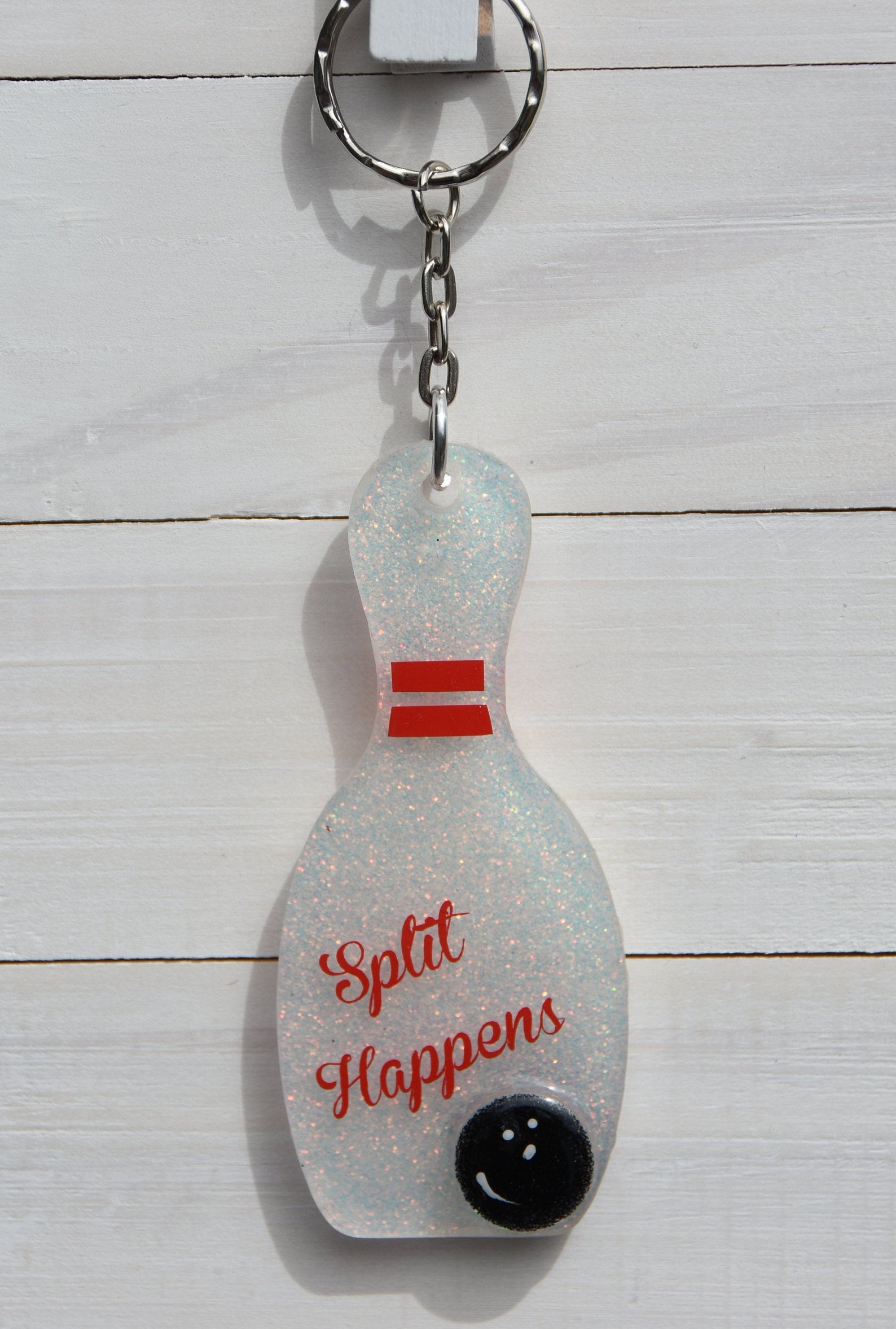 Split Happens Keychain Bowling Keychain Bowling ball and Etsy