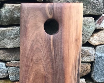 Rustic Black Walnut Serving Board