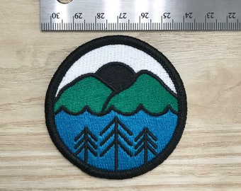 Nature Lover iron on/sew on patch