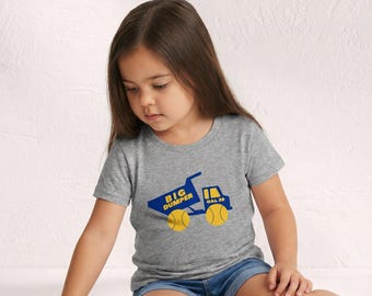Koszulka dziecięca Big Dumper – Cal 29 Baseball Toddler Tee – prezent dla fana baseballu Seattle