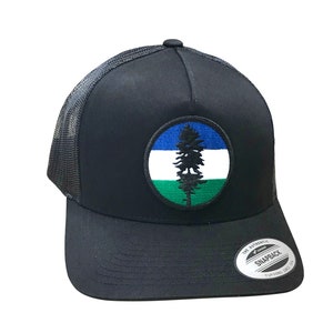 Pick Your Patch - Black unisex youth trucker hat