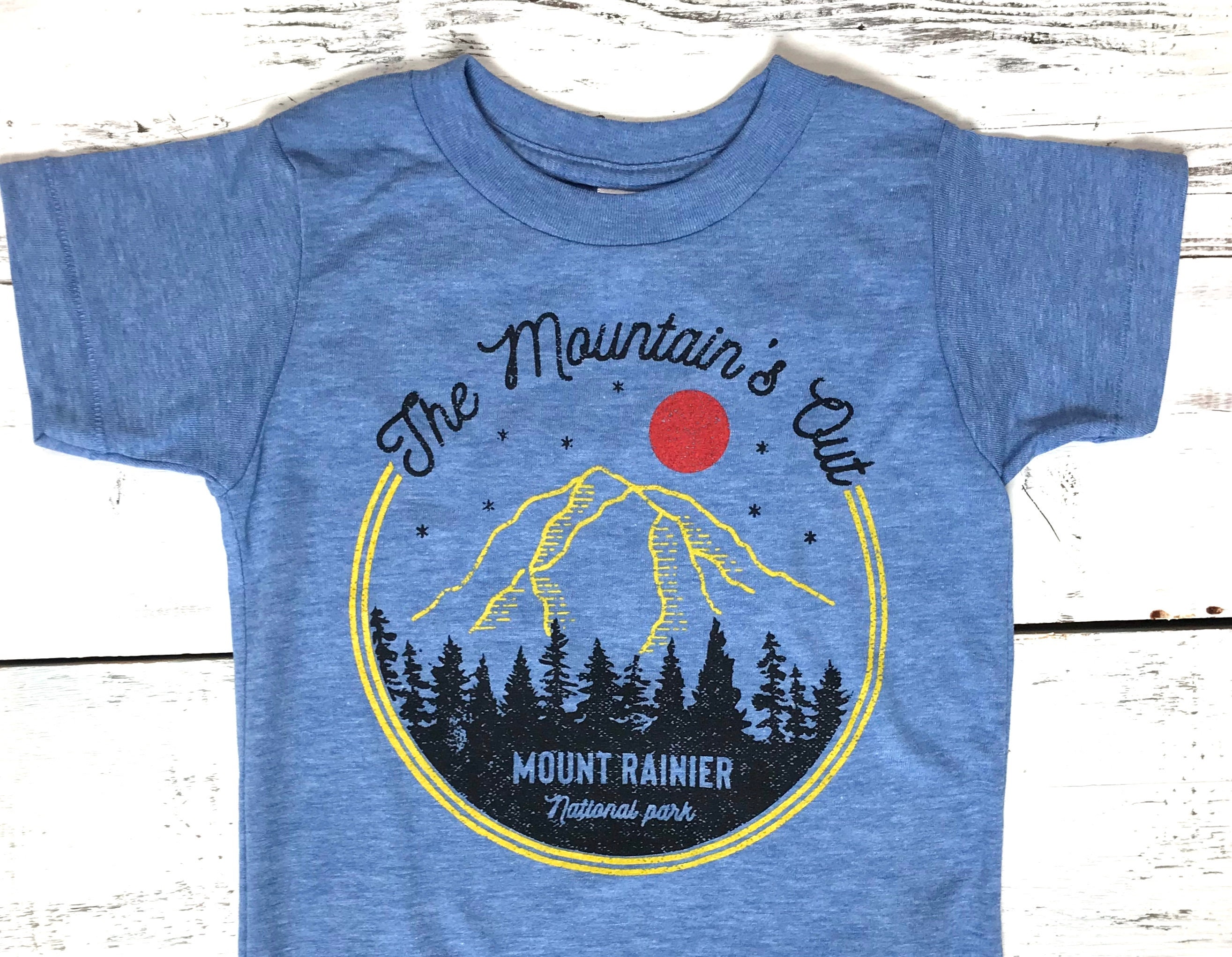 Between the Mountains Deep Lake T-shirt for Kid (USA Size)