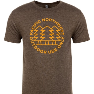 Outdoor Use Only - PNW mens/unisex t-shirt