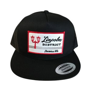 Lincoln District Tacoma adult trucker hat