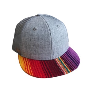 Serape Blue/Purple toddler adjustable trucker hat