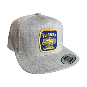 Seattle Kingdome Patch Grey unisex adult snapback hat