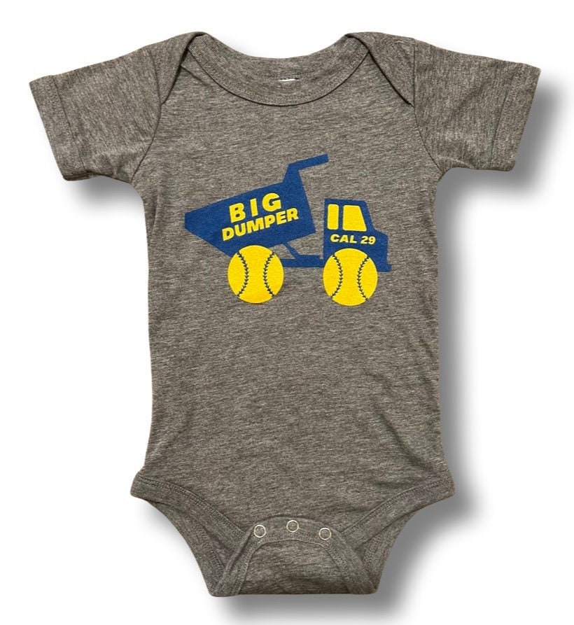 Big Dumper Cal 29 unisex baby one piece