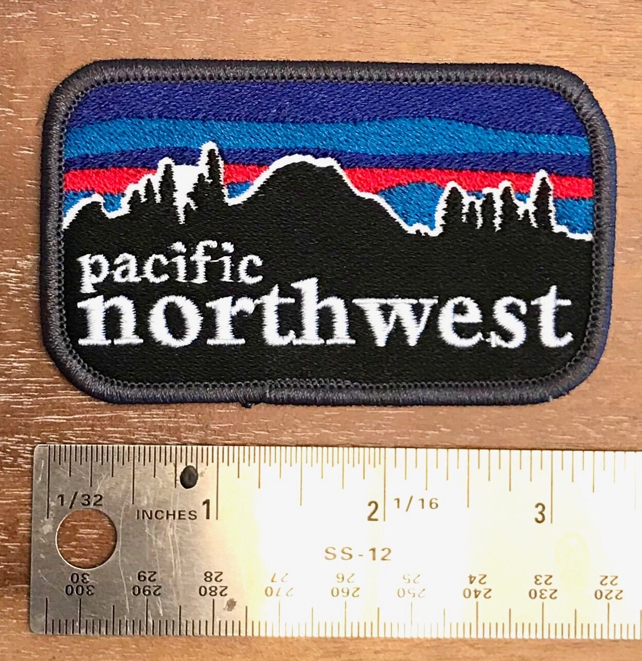 Pacific Northwest Patch PNW Patch Iron-on Patch Wander More