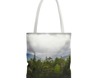 Stormy White Mountains Tote Bag