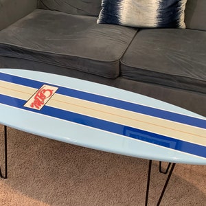 MTB 4ft Surfboard Coffee Table