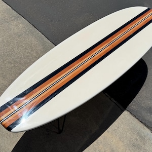 White Surfboard Coffee Table