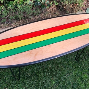 4ft Surfboard Coffee Table