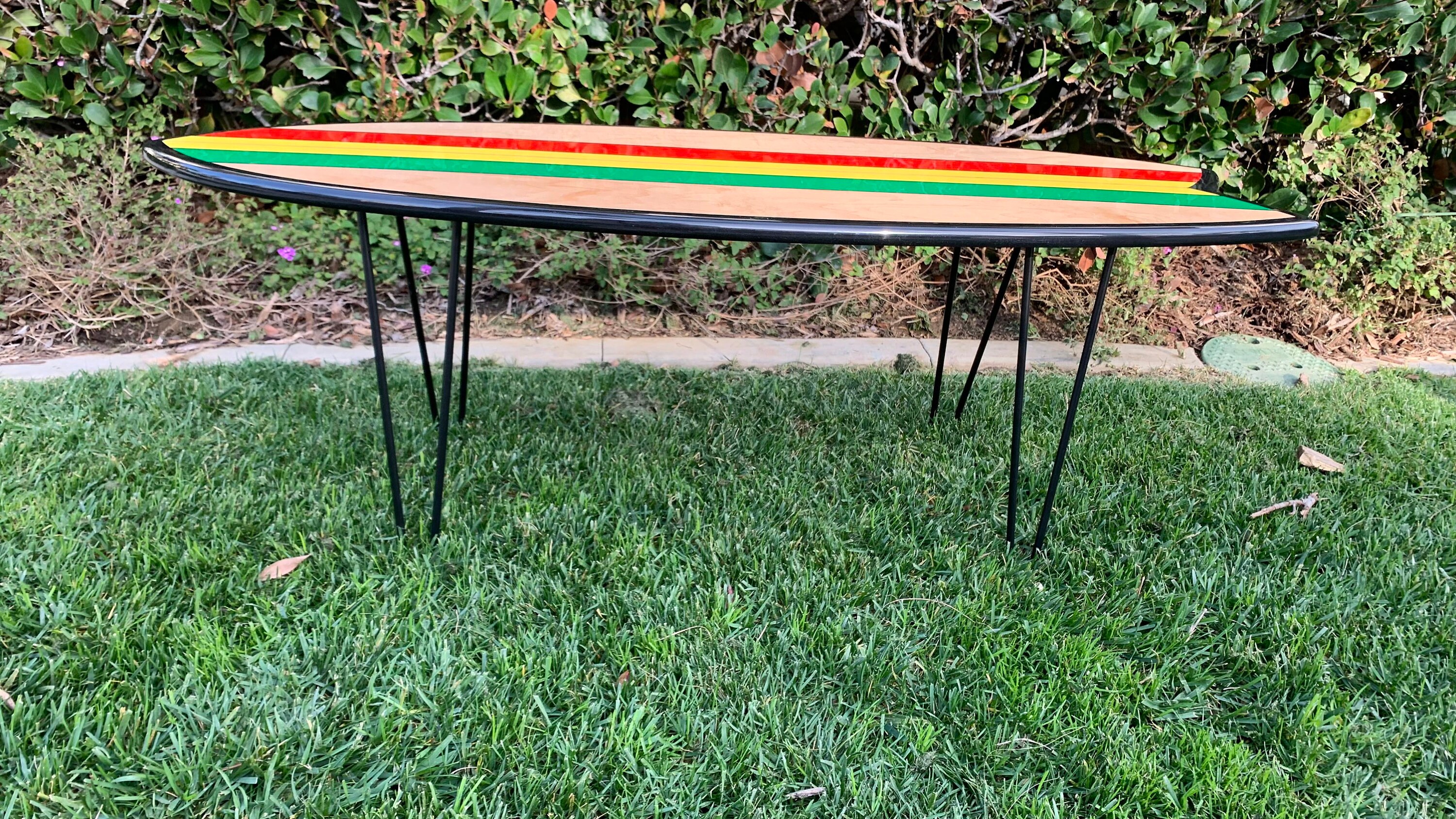 4ft Surfboard Coffee Table - Etsy