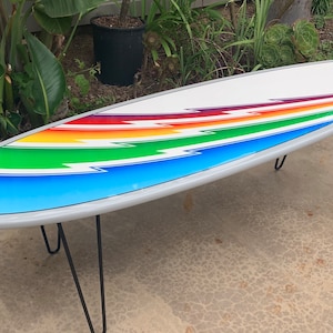Lightning Surfboard Coffee Table