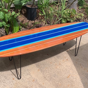 Classic Surfboard Coffee Table