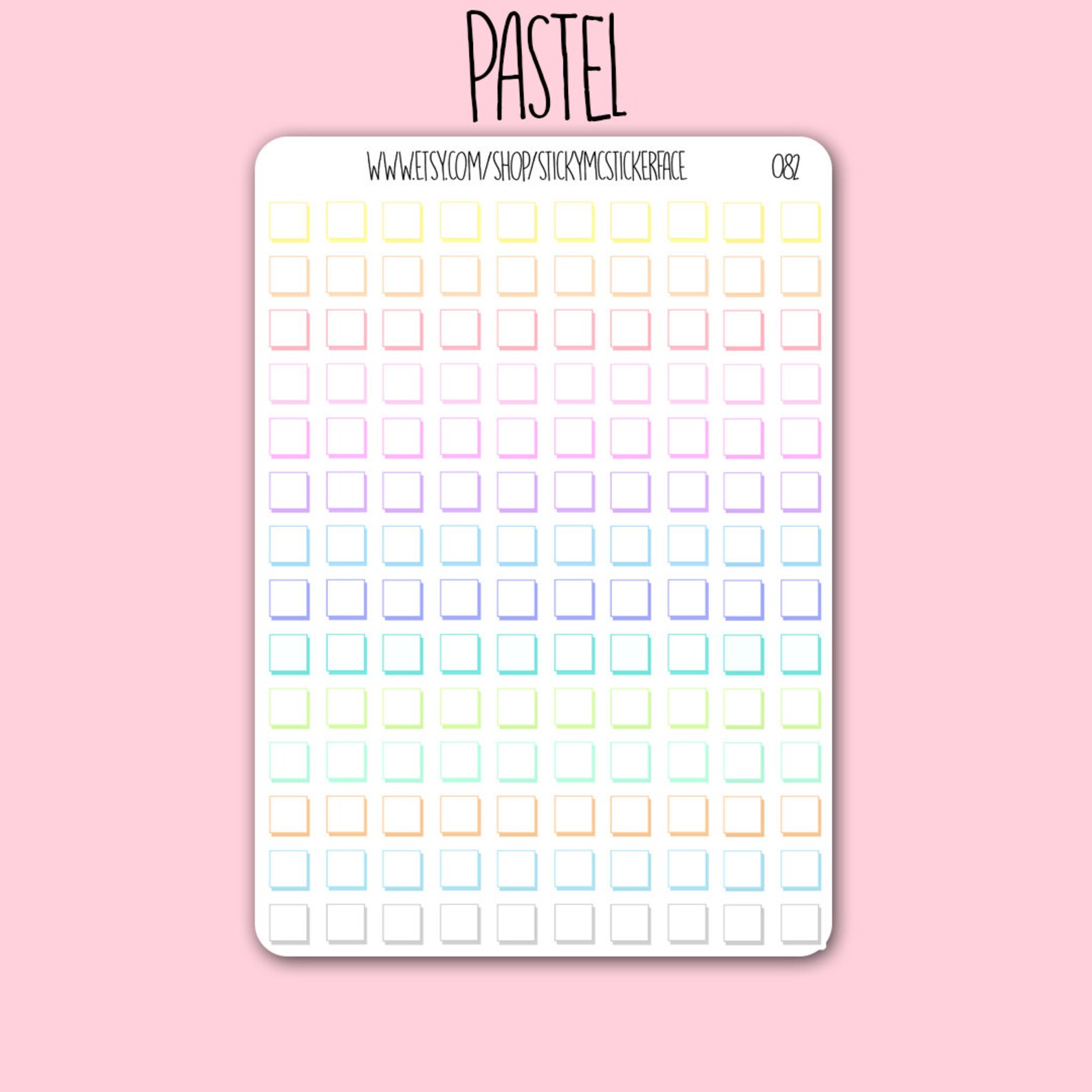 Checkbox Stickers Bullet Journal Stickers Planner Stickers Etsy UK