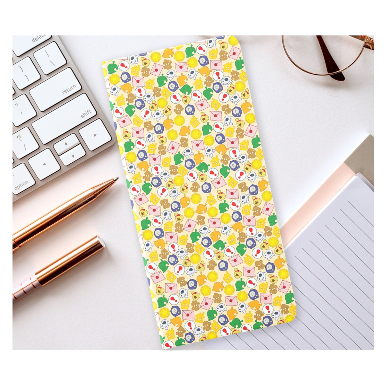 Animal Crossing notebook bell bag animal crossing leaf Etsy