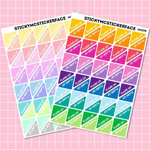 See Through Heart Planner Stickers Journal Stickers Happy - Etsy
