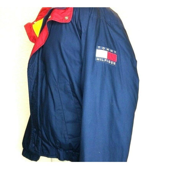 VTG Tommy Hilfiger Full-Zip Down Feather Puffer J… - image 2