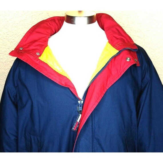 VTG Tommy Hilfiger Full-Zip Down Feather Puffer J… - image 4