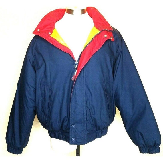 VTG Tommy Hilfiger Full-Zip Down Feather Puffer J… - image 3