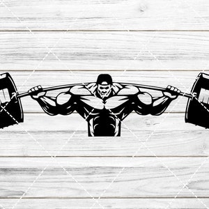 Fitness SVG PNG DXF Eps Power Lifting Gym Workout Fitness Lift Crossfit svg Cricut Vinyl Vektor Design schneiden Datei Aufkleber