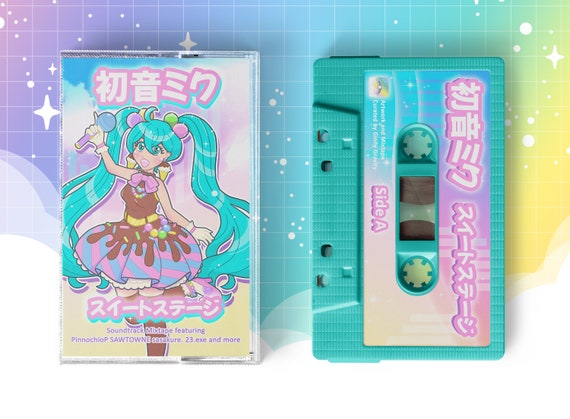 Hatsune Miku Sweet Stage Mixtape Cassette 初音ミク スイート 