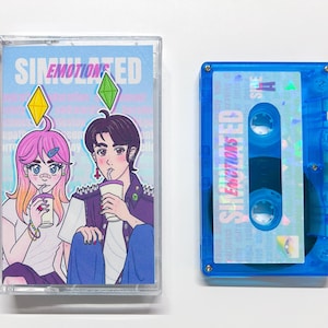 Simulated Emotion Cassette - Retro New Age Jazz/Retrowave/Vaporwave/Synthwave/Weirdcore Music