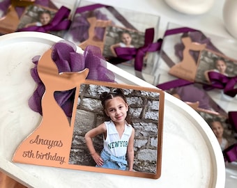 Mermaid Birthday Party Favor, Mermaid Photo Frame, Mermaid Birthday Theme Party, Kids Party Favor, Under The Sea Party, Little Mermaid Party