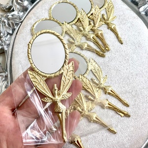 Fairy First Birthday,  Fairy Theme Party, Fairy Party Favors, Quinceanera, Mis Quince Años, Fairy Wings Mirror, Sweet 16 Party Gifts, Mirror