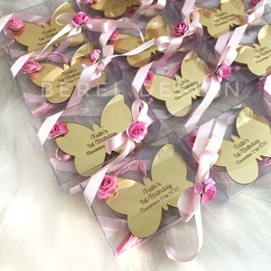 Sweet 16 Butterfly Favors, Butterfly Box, First birthday Gift, Quinceanera Favor, Butterfly Baby Shower, Butterfly Birthday, Gender Reveal