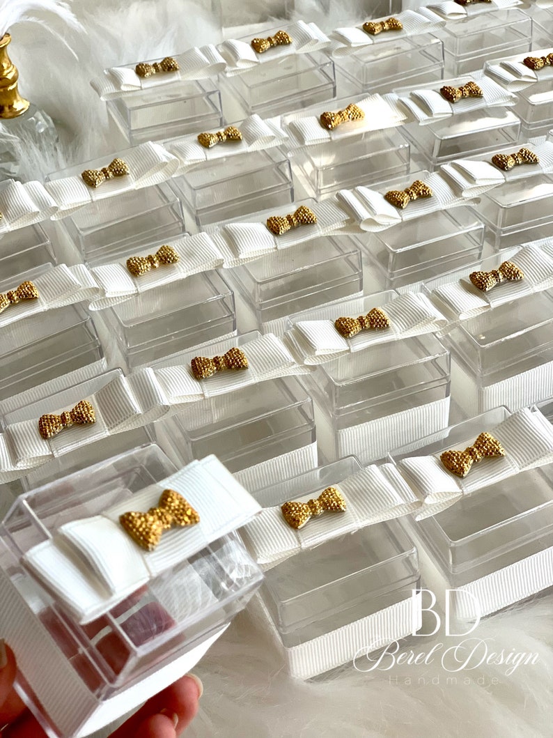 Clear Candy Boxes Wedding Party Favors Sugar Box Sweet Box Etsy