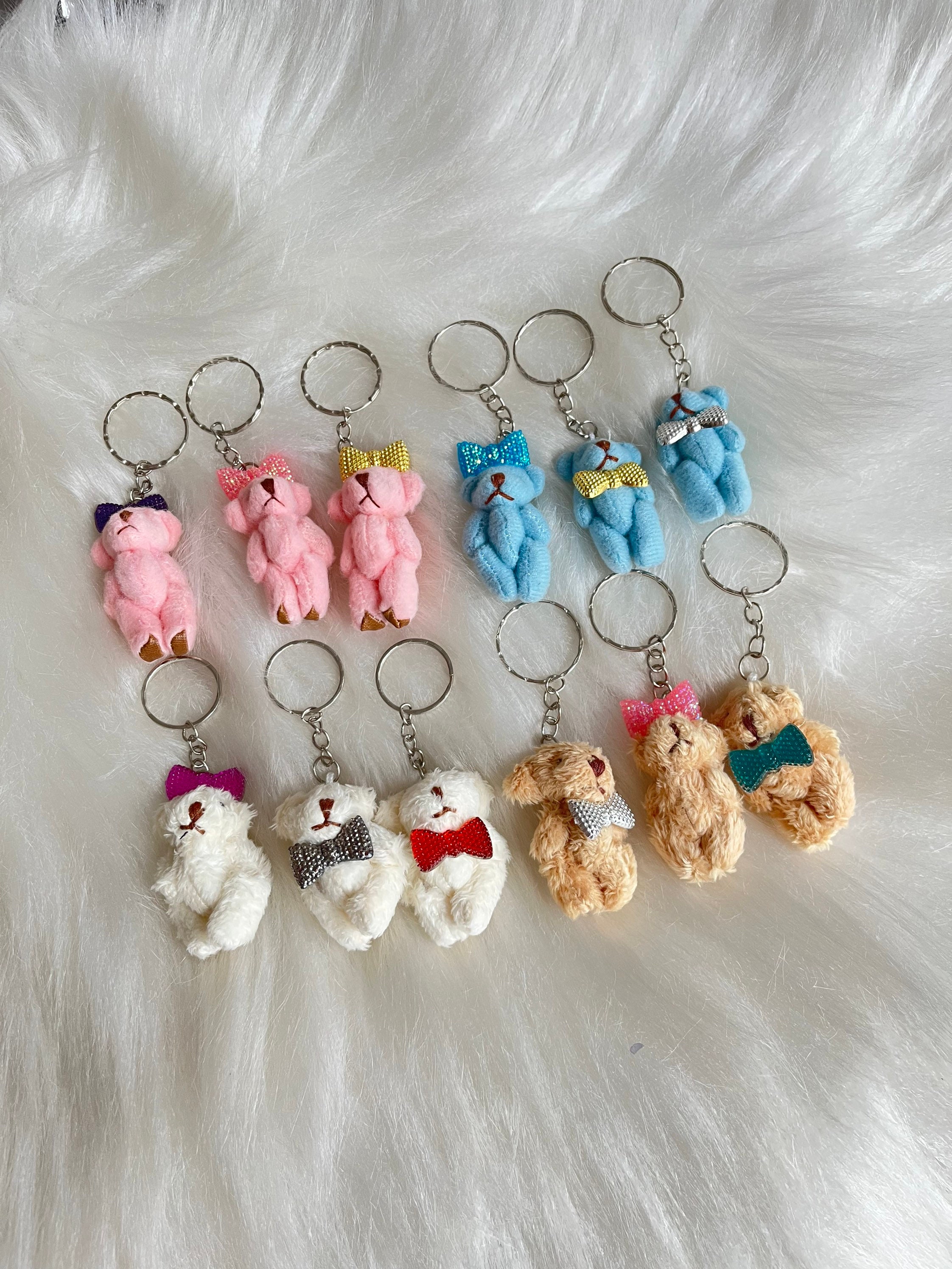 Teddy Bear Baby Shower Favor, 4cm, Plush Mini Teddybear, Kids Favor ...