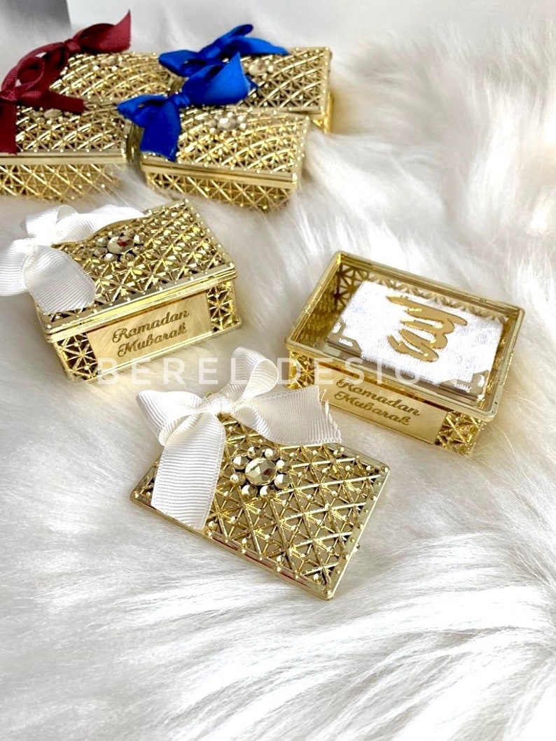 Quran Book Islamic Wedding Ramadan Gifts Custom Mini Quran Set Ameen Gift Mini Quran Eid Mubarak Quran Set Arabic Quran in Box