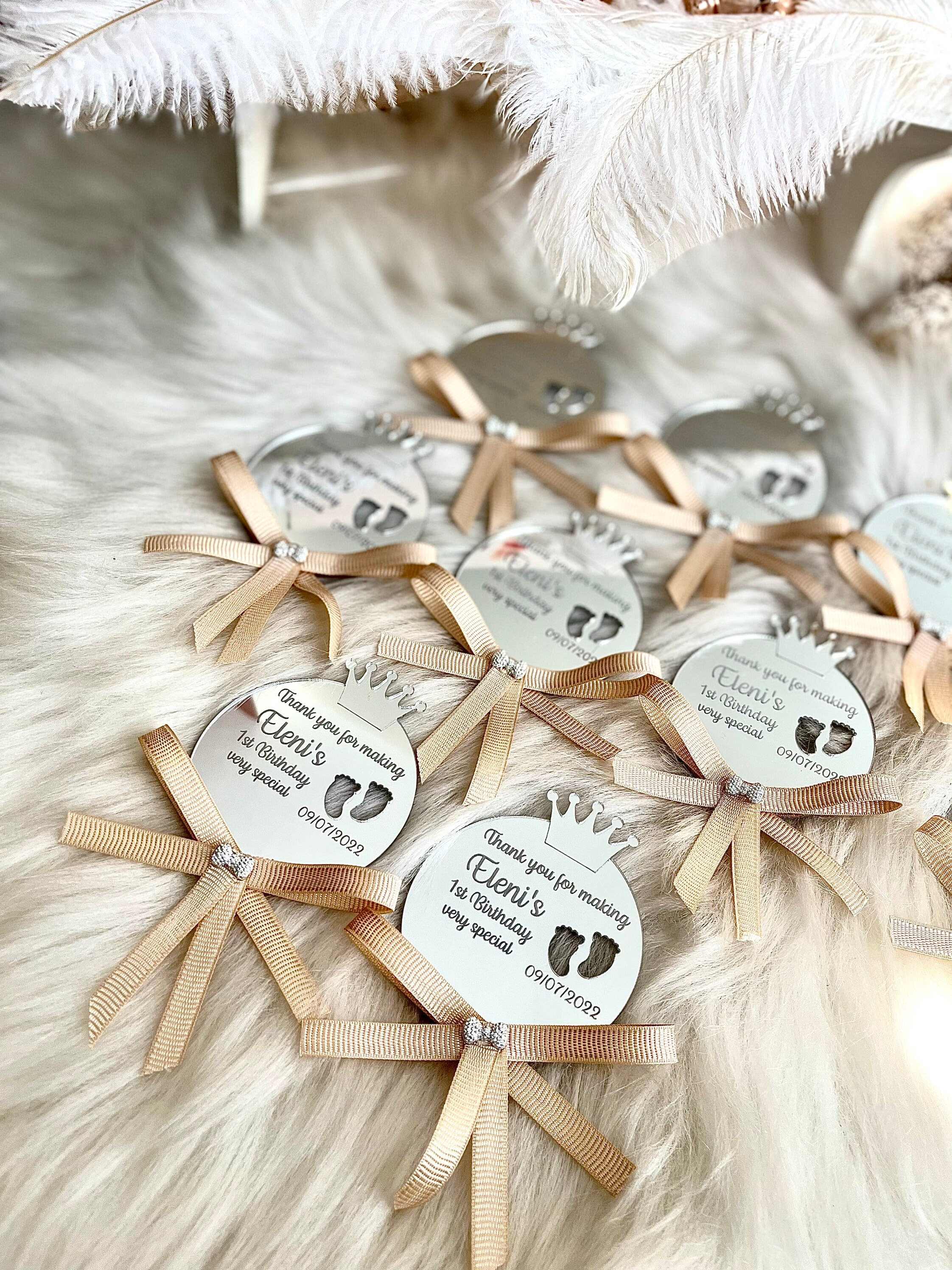 Best personalized party favors for 1st birthday Clearance