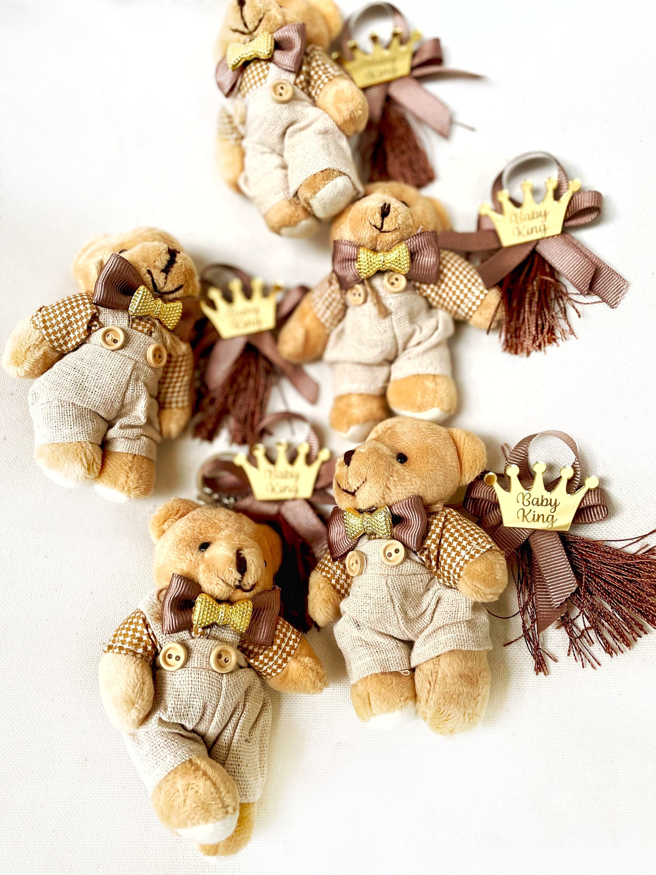 Leather Bear Plush Keychain - Creative Birthday Gift, Home Decor & Party  Decorations Supplies - Temu