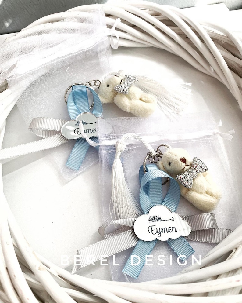 Custom Keychain Personalized Keyring 10 pcs Custom Teddy Etsy