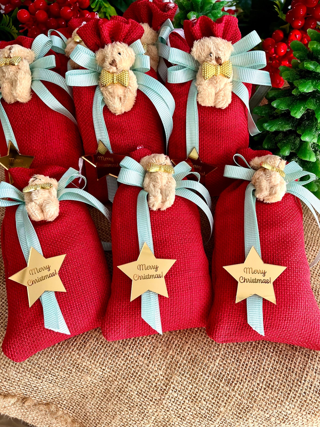 Christmas Sack Xmas Gift Bag Noel Xmas Gifts Merry Etsy UK